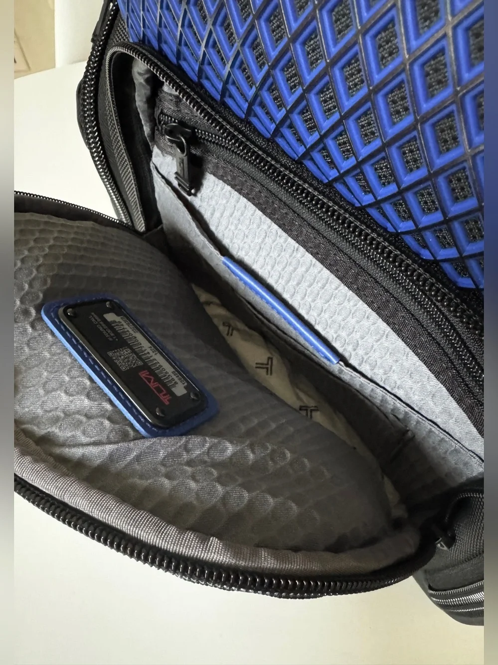 Tumi Alpha Bravo Navigation Backpack, Electric Blue